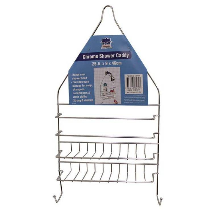 Home Master Chrome Shower Caddy