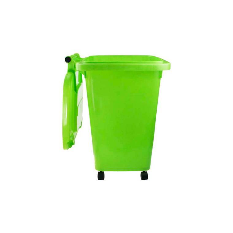 Wheelie Bin, 60L, 4 Assorted