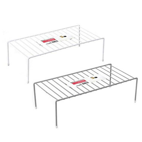 Wire Elevated Storage Rack, 46X23X13.5cm, 2 Assorted