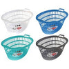 Laundry Basket Oval, 63X43.5X27cm, 4 Assorted