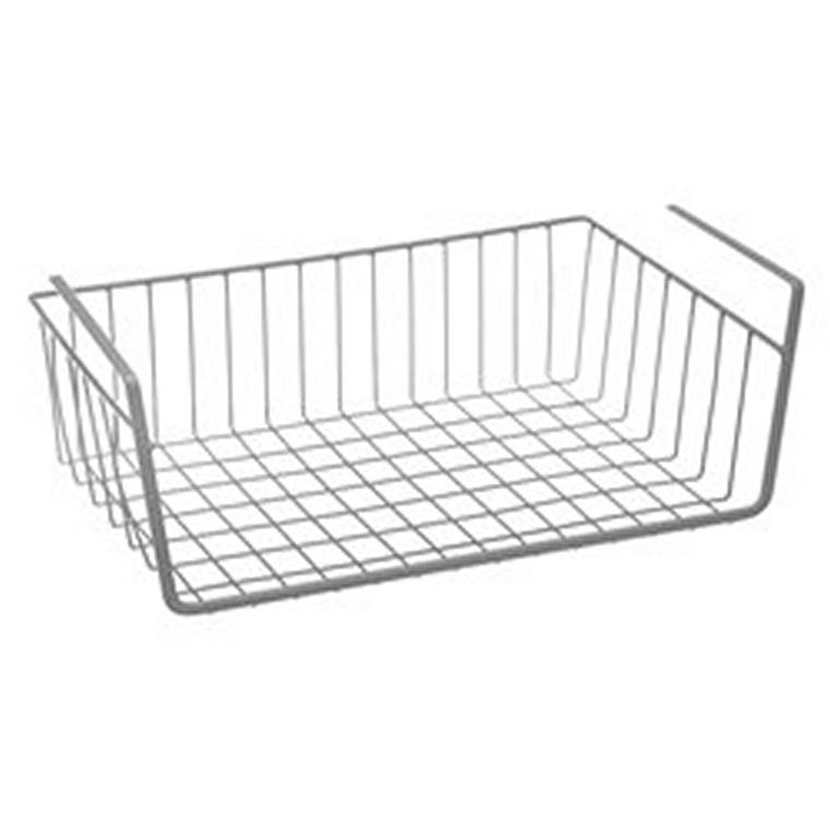 Wire Undershelf Hanging Basket, 39X26X14cm, 2 Assorted