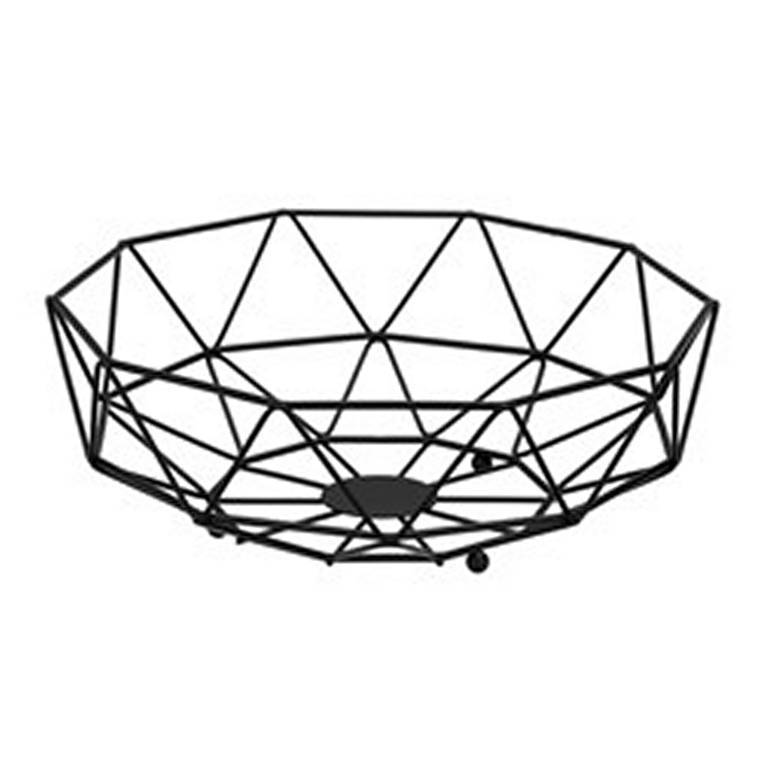 Wire Diamond Fruit Basket, 28x10cm, 2 Assorted