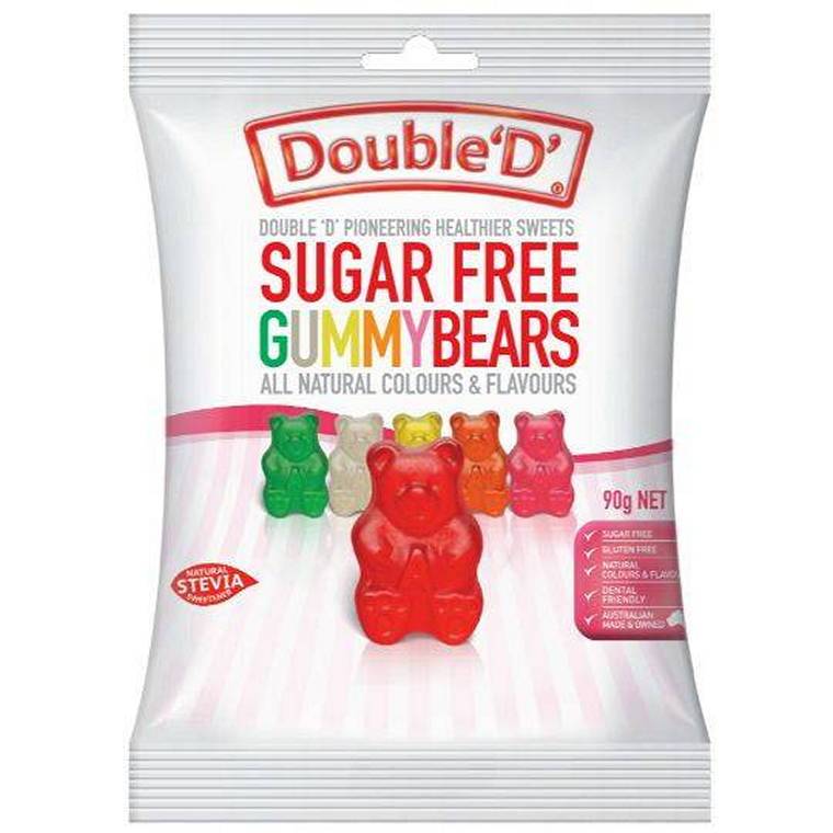 DD Sugar Free Gummy Bears, 90g