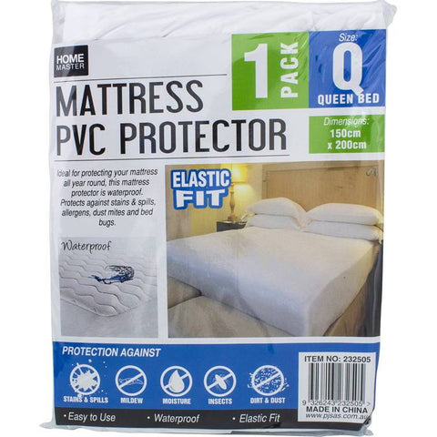 Home Master Fitted Mattress Protector, Queen