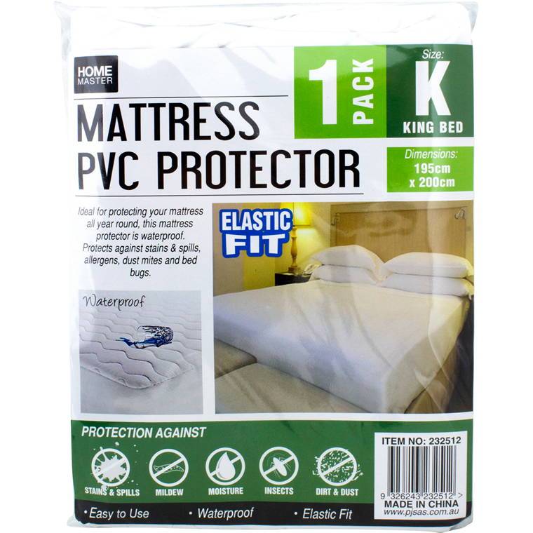 Home Master Fitted Mattress Protector, King