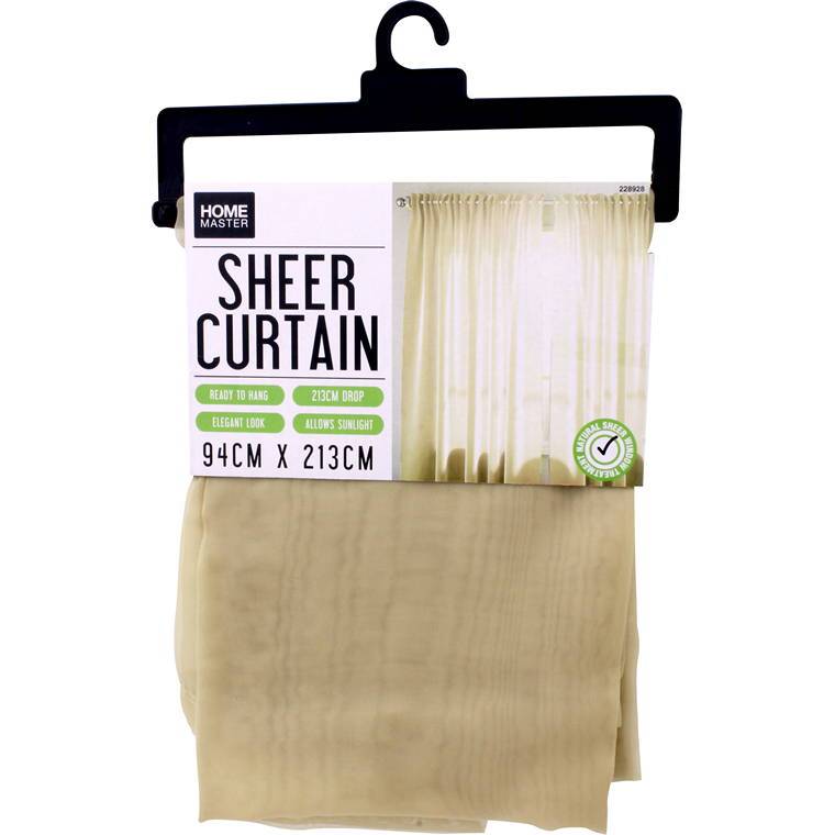 Home Master Sheer Curtain