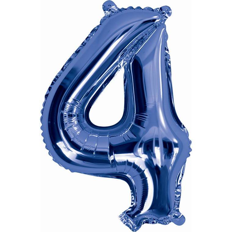 Balloon Foil 35Cm Blue 4