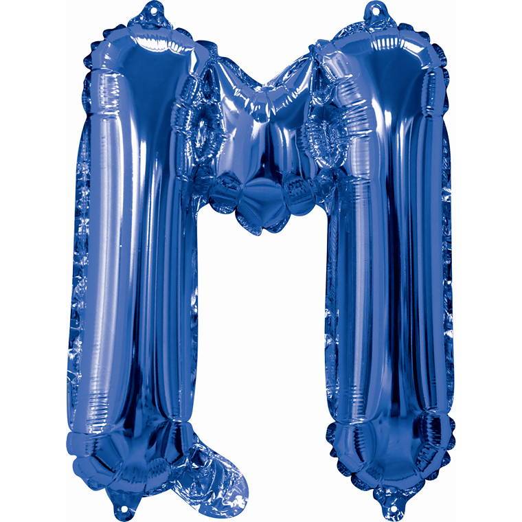 Balloon Foil 35Cm Blue M