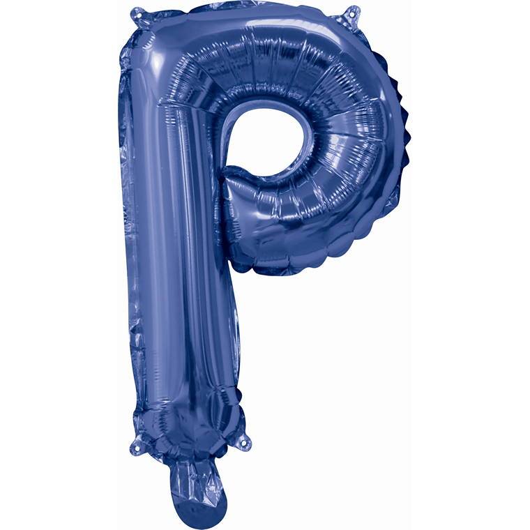 Balloon Foil 35Cm Blue P