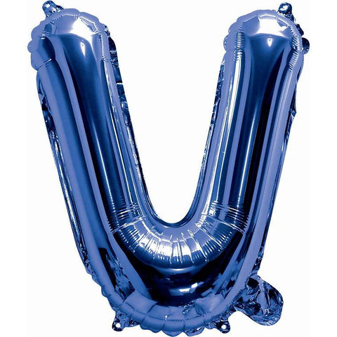 Balloon Foil 35Cm Blue V