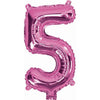 Balloon Foil 35Cm Pink 5