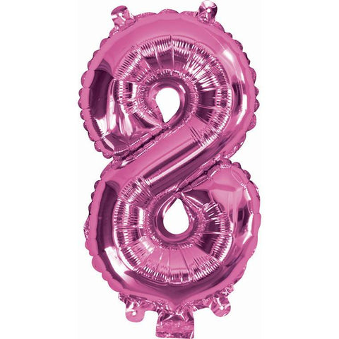 Balloon Foil 35Cm Pink 8