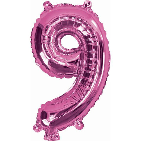 Balloon Foil 35Cm Pink 9