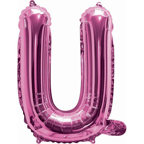 Balloon Foil 35Cm Pink U