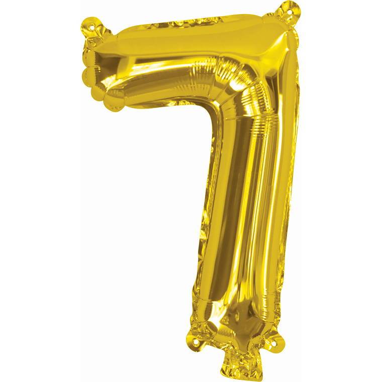 Foil Balloon 35Cm Gold 7