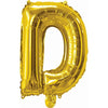 Foil Balloon 35Cm Gold D