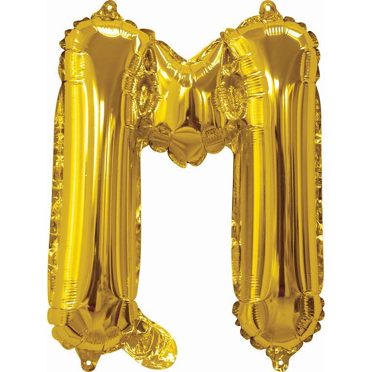 Foil Balloon 35Cm Gold M