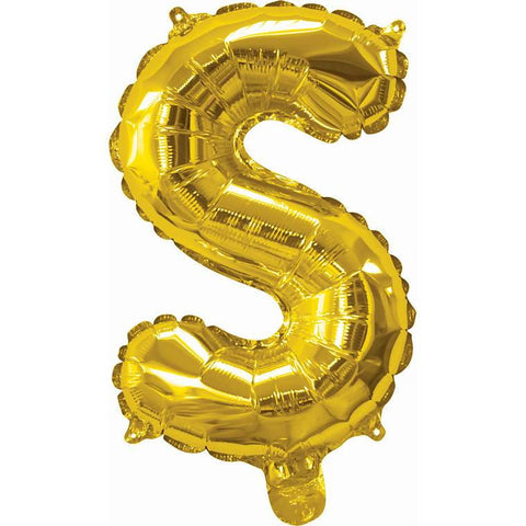 Foil Balloon 35Cm Gold S