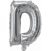 Foil Balloon 35Cm Silver D