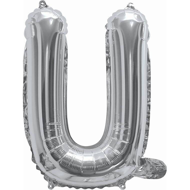 Foil Balloon 35Cm Silver U