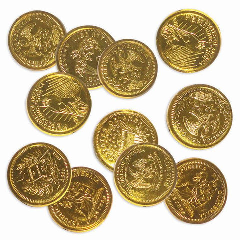 Favour Gold Coins 16Pcs