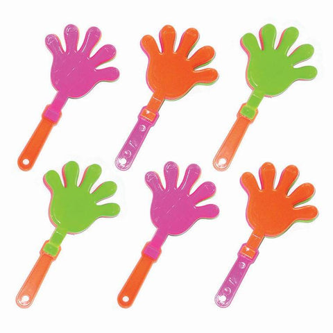 Favour Hand Clappers 6Pcs