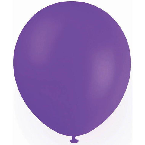 Balloon 20Pk Purple 30Cm