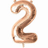 Balloon Foil 86Cm Rose Gold 2