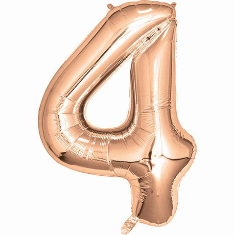 Balloon Foil 86Cm Rose Gold 4