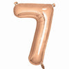 Balloon Foil 86Cm Rose Gold 7