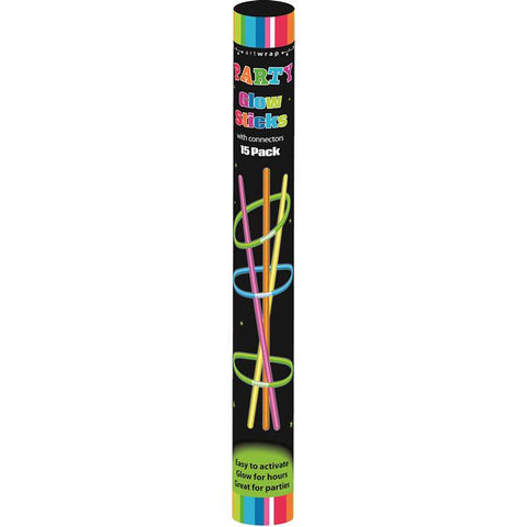 Glow Sticks 15Pcs Tube Srt