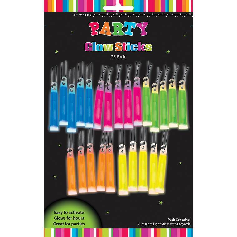 Glow Sticks 25Pk