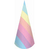 Party Hat 8Pk Unicorn Horn