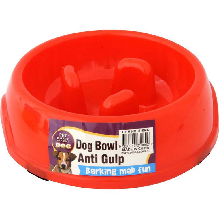 Dog Bowl Anti Gulp, 18.5X14X5cm