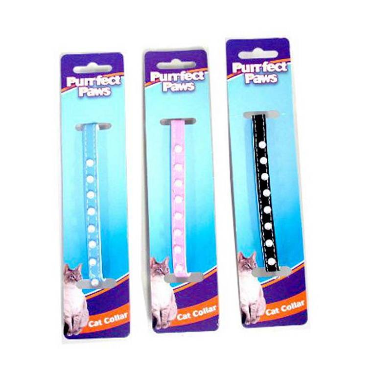 Cat Collar Pearl, 3 Assorted