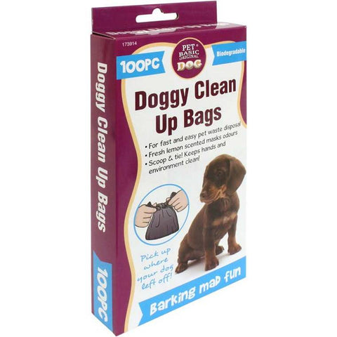 Dog Clean Up Bags, 100pcs