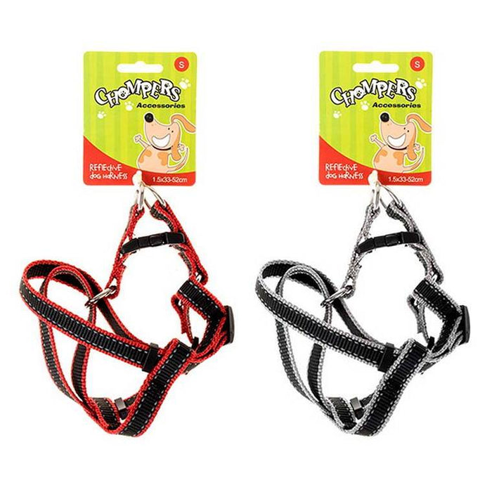 Dog Harness, Reflective, Small, 2 Assorted, 1.5X33 to 52cm