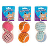 Dog Toy Texture Tennis Bll 2pk