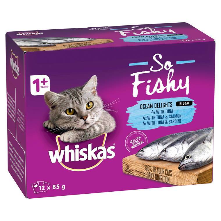 Whiskas So Fishy Ocean, 12X85g