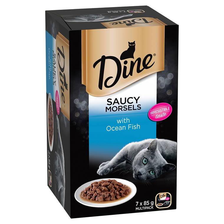 Dine Ocean Fish in a Seafood Sauce, 7X85g