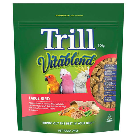 Trill Large Bird Pellets, 600g