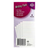 Paper Pad, Writing 30pgs, 80x170mm, 6pk