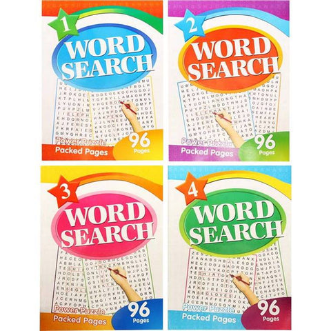 Book, Word Search, Large Print, 96pgs, A5