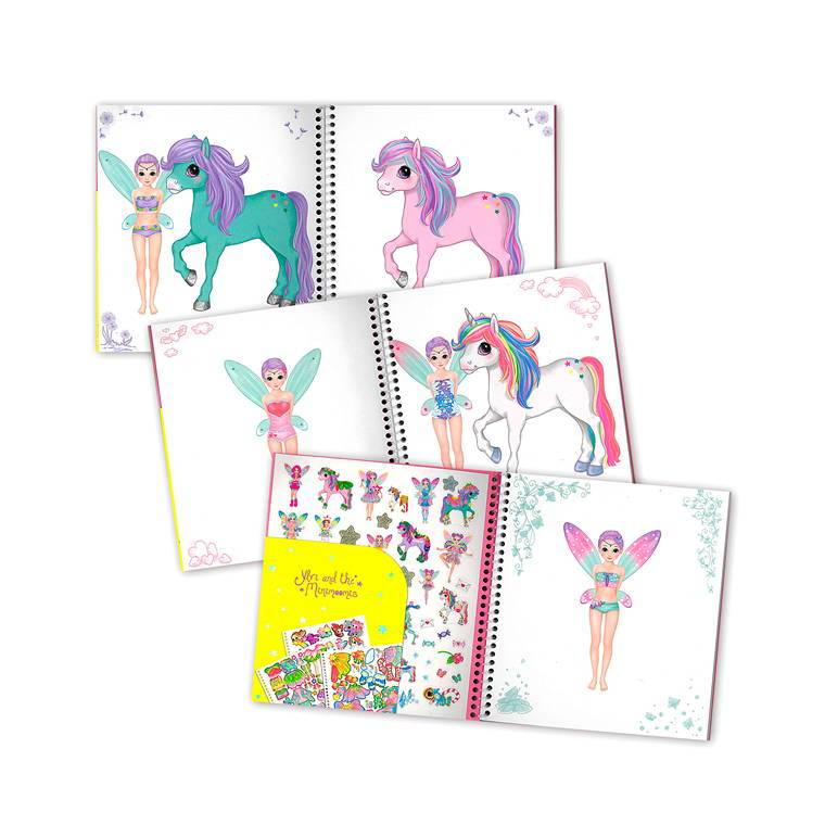 Dress Me Up Book, Unicorn