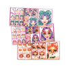 Fantasy Face Colouring and Sticker Book