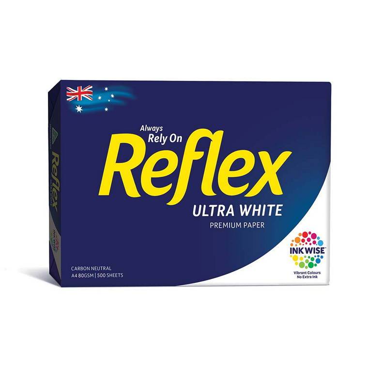 Reflex Copy Paper, White, A4, 80gsm