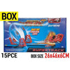 High Speed Track 360 Double Loop, 15pcs