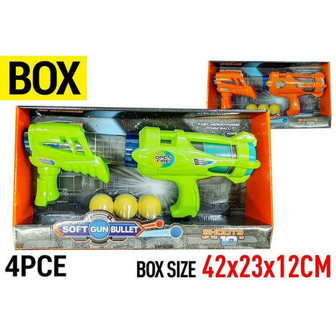 Soft Ball Shooter, 10Mtr, 4pcs