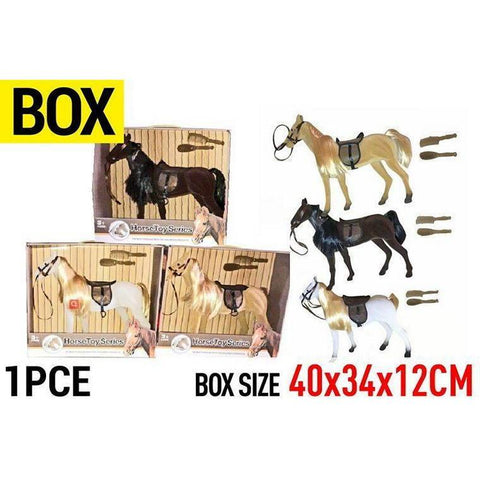 Horse Soft Feel with Accessories, 36cm