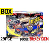 Monster Truck Stunt Set Double Friction, 29pcs